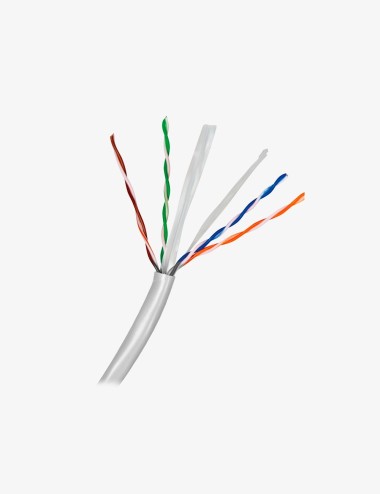 Bobina de cable UTP SAFIRE SF-UTP6-100-23AWG-G